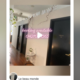 The avatar of Le beau monde