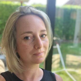 De avatar van een persoon